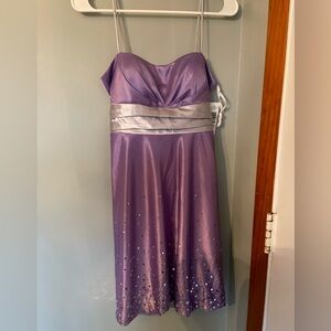 NWT purple sparkle dress